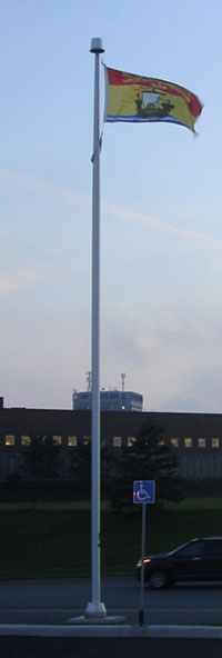 commercial flag pole